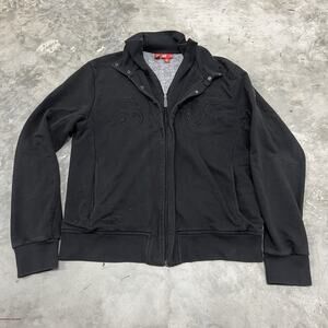 PUMA x Scuderia Ferrari Mens Racing Jacket size XL Black Outerwear Jacket